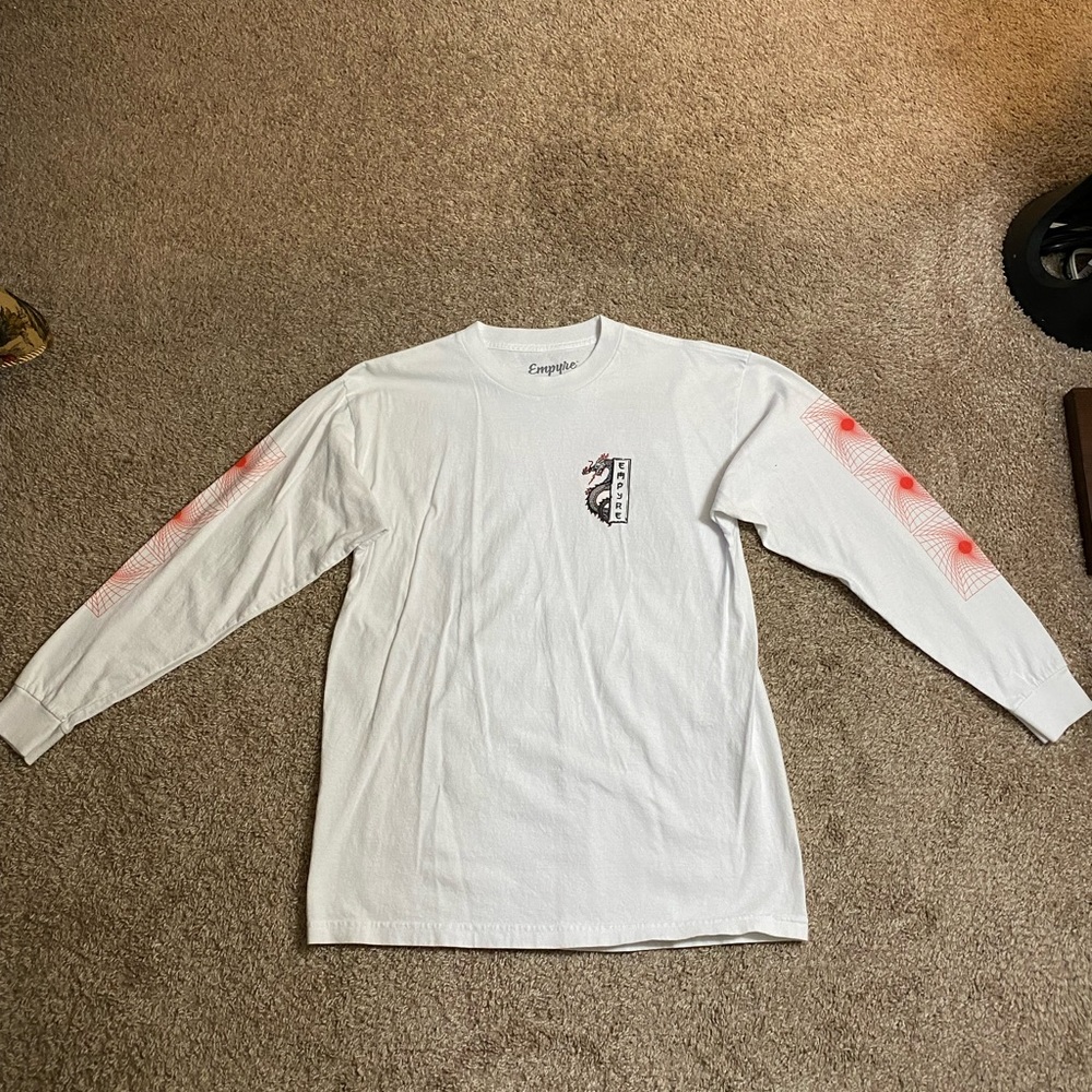 Empyre long sleeve graphic asian dragon shirt